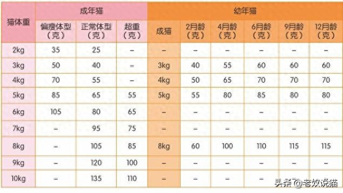 猫每天吃多少呢，用公式一算就知道，不可原谅